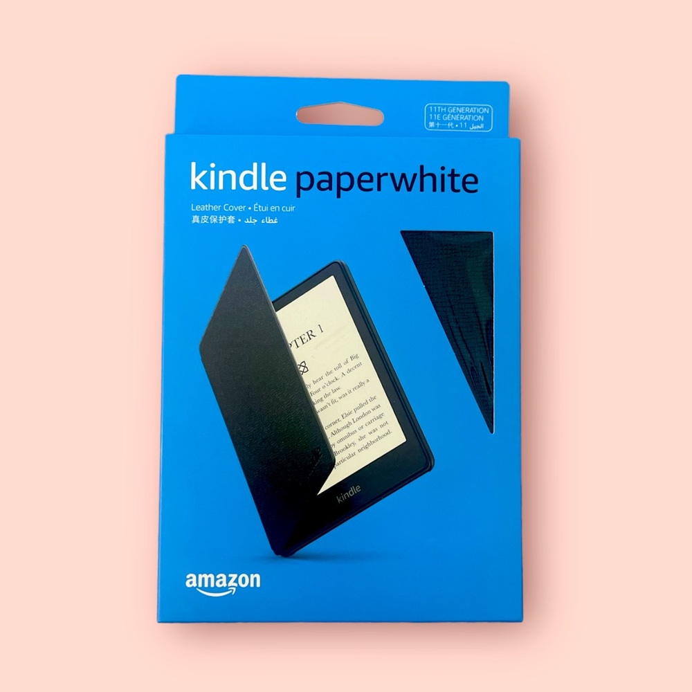 Kindle Paperwhite Leather Cover